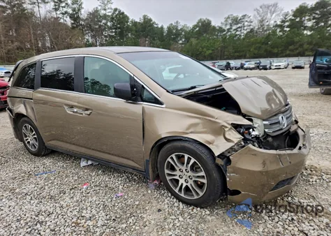 2011 Honda Odyssey Ex from USA, damaged, VIN 5FNRL5H4XBB042537